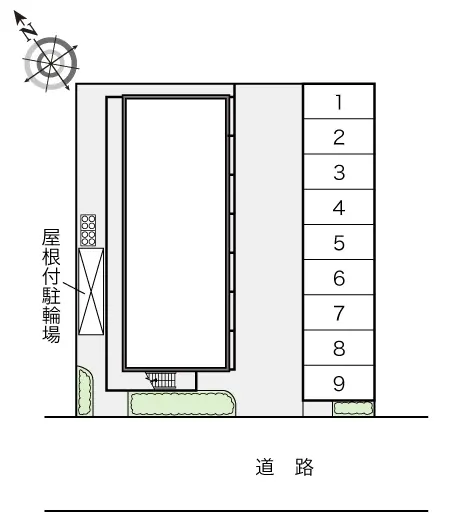 ★手数料０円★岸和田市下池田町　月極駐車場（LP）